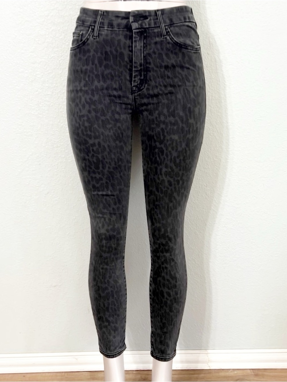 MOTHER Denim The High Waisted Looker Jeans Bad Cat 29